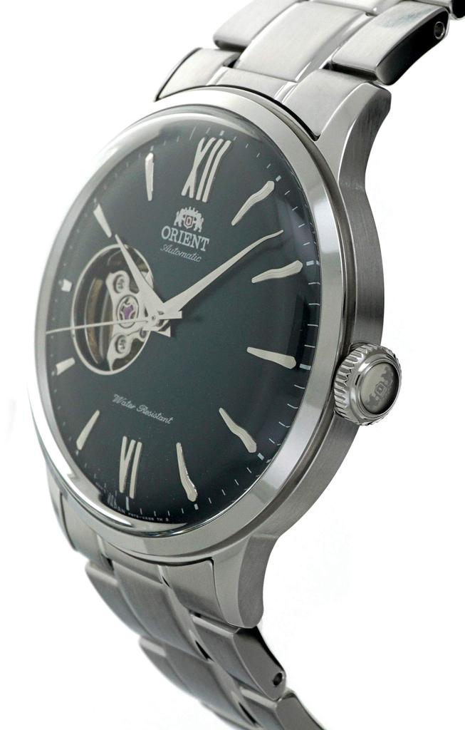 ORIENT Classic Bambino Open Heart Automatic Green Dial Watch RA-AG0026E