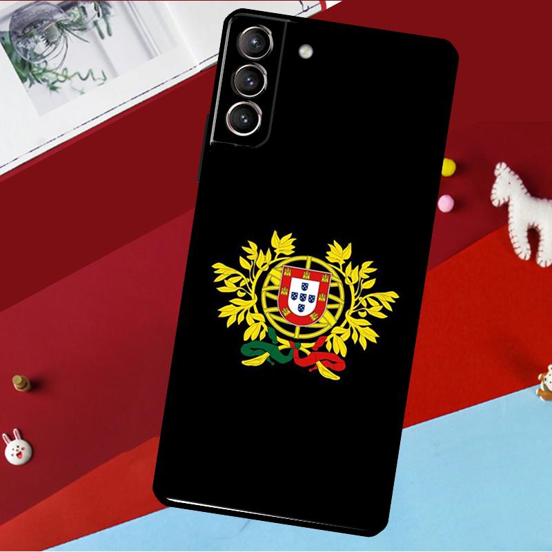 Portugal Flag Case For Samsung Galaxy S22 S23 Ultra S21 FE S8 S9 S10 Plus Note 10 20 Ultra S20 FE Coque