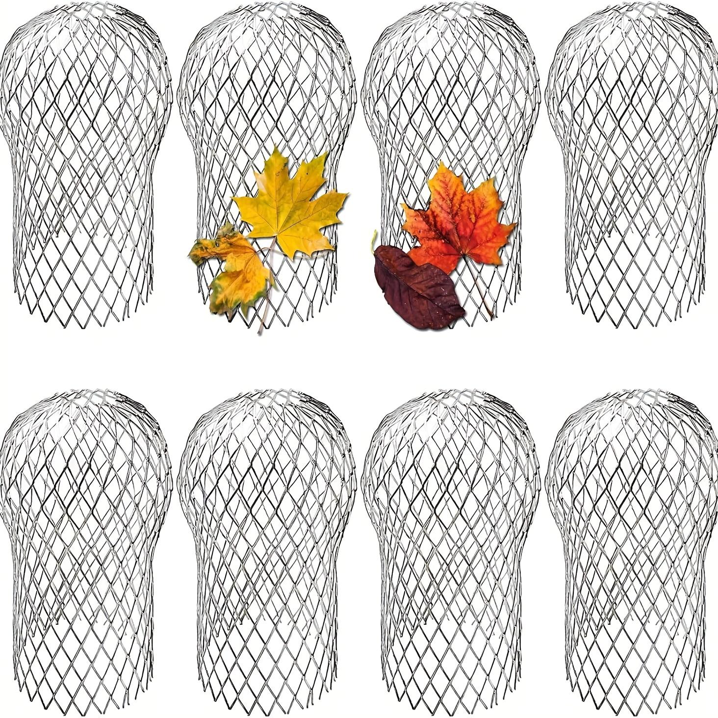 

Eight Aluminum Roof Drain Screens, Including Tiangou Filter Screens, Eaves Drainage Pipes, Leaf Guards, And Anti-Clogging Spherical Floor Drain Nets 8pcs/1set