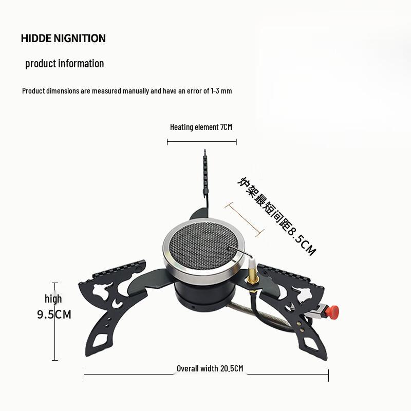 ZISIZ Foldable Portable Cassette Stove