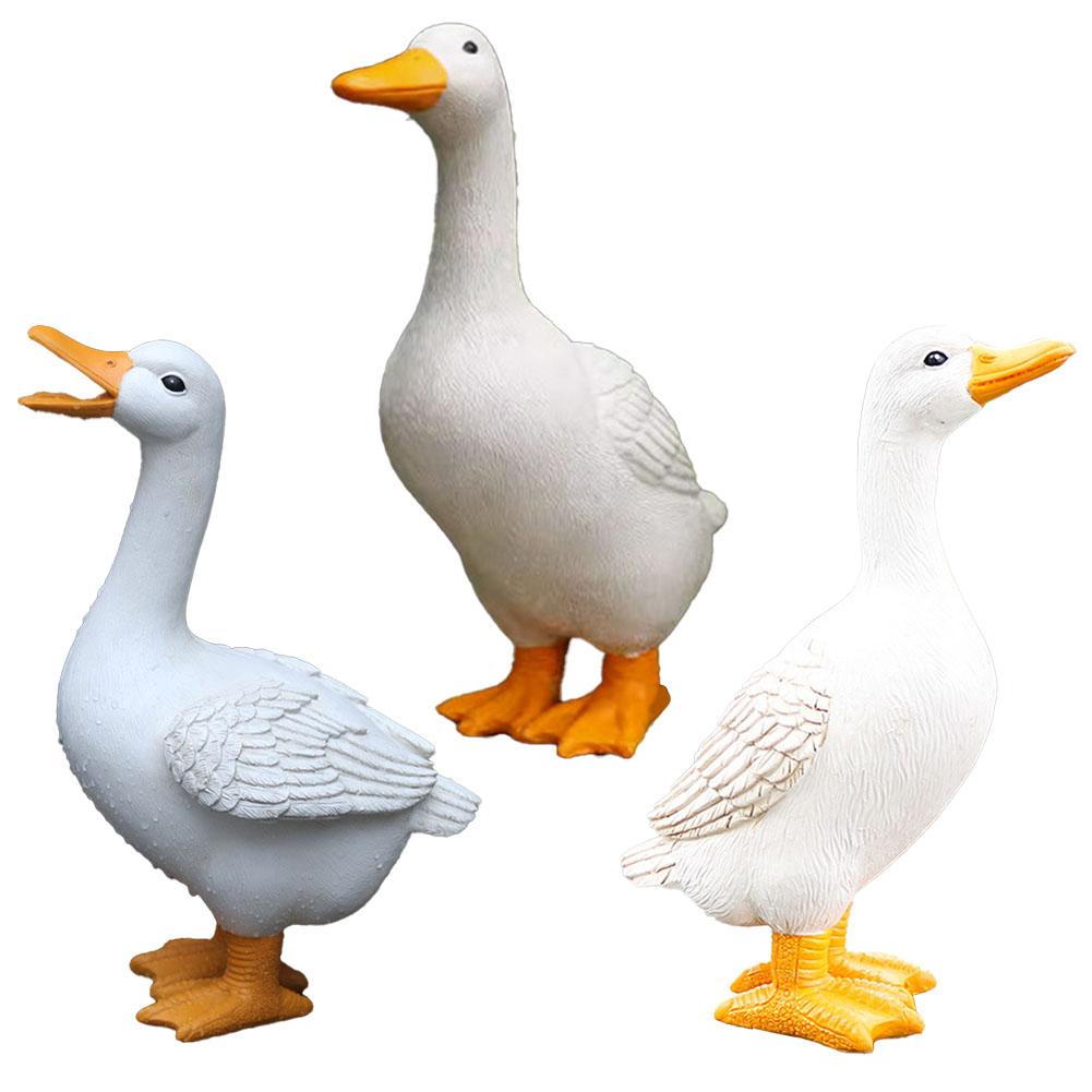 Fountain Decor Garden Duck Statue Garden Decoration Outdoor Garden Statue Versatile Outdoor Decoration For Garden Use