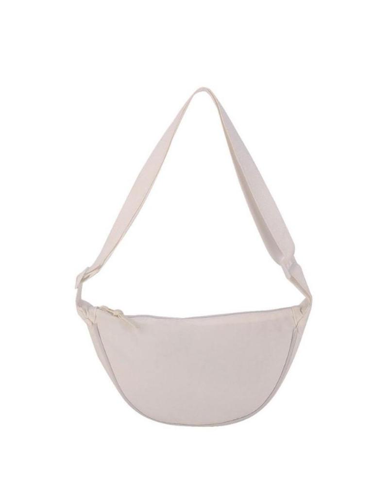 Geantă Trendy pentru Femei 2025 din Nailon Tip Gălușcă - Ușoară, Mică, Purtată pe Diagonală, pe Umăr și sub Braț, Geantă din Pânză