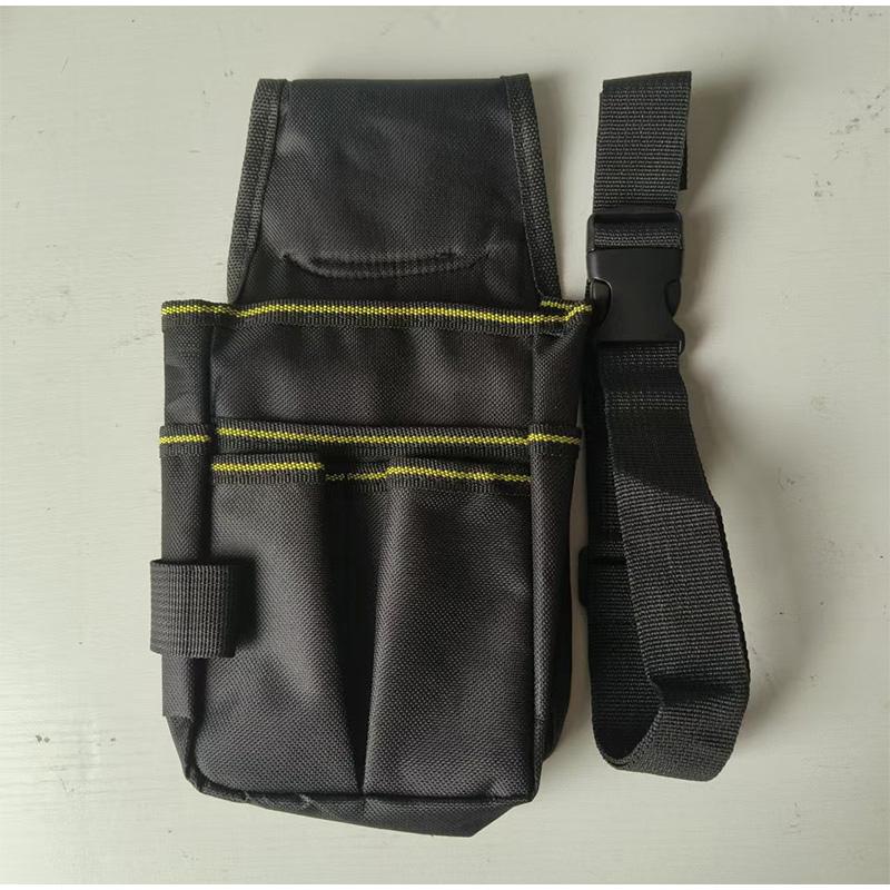 Multi-Functional Tool Waist Pouch xford Cloth Belt Storage Holder with 7 Pockets Adjustable Heavy Duty Utility Bag for Home DIY