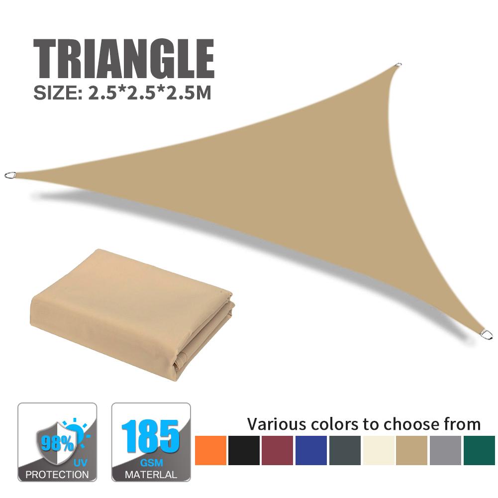 Sand Shade Sail UV Block Waterproof Garden Canopy Sun Shade Cloth Camping Gazebo For Outdoor Backyard Pool Awnings Sun Shelters