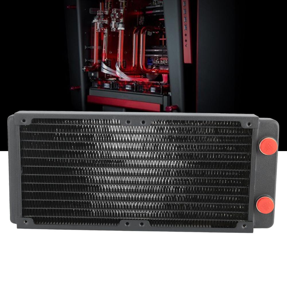 G14 Thread Computer Water Cooling Copper Heat Sink with 12-Tube for Continuous Heat Dissipation