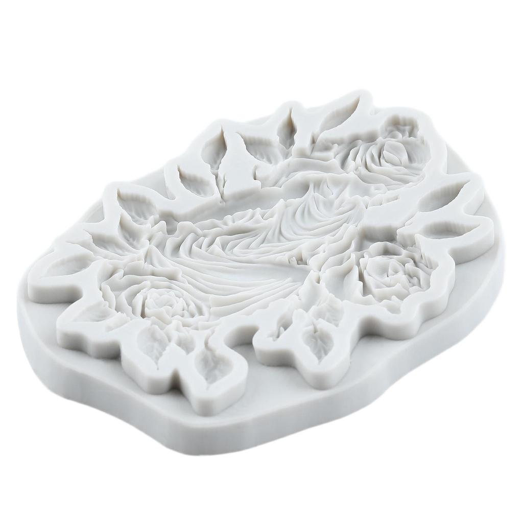 Rose Mädchen Silikonform Blume Fee Fondantformen Kuchen Dekorationswerkzeuge Cupcake Topper Süßigkeiten Zuckerhandwerk Gum Paste Polymer Clay