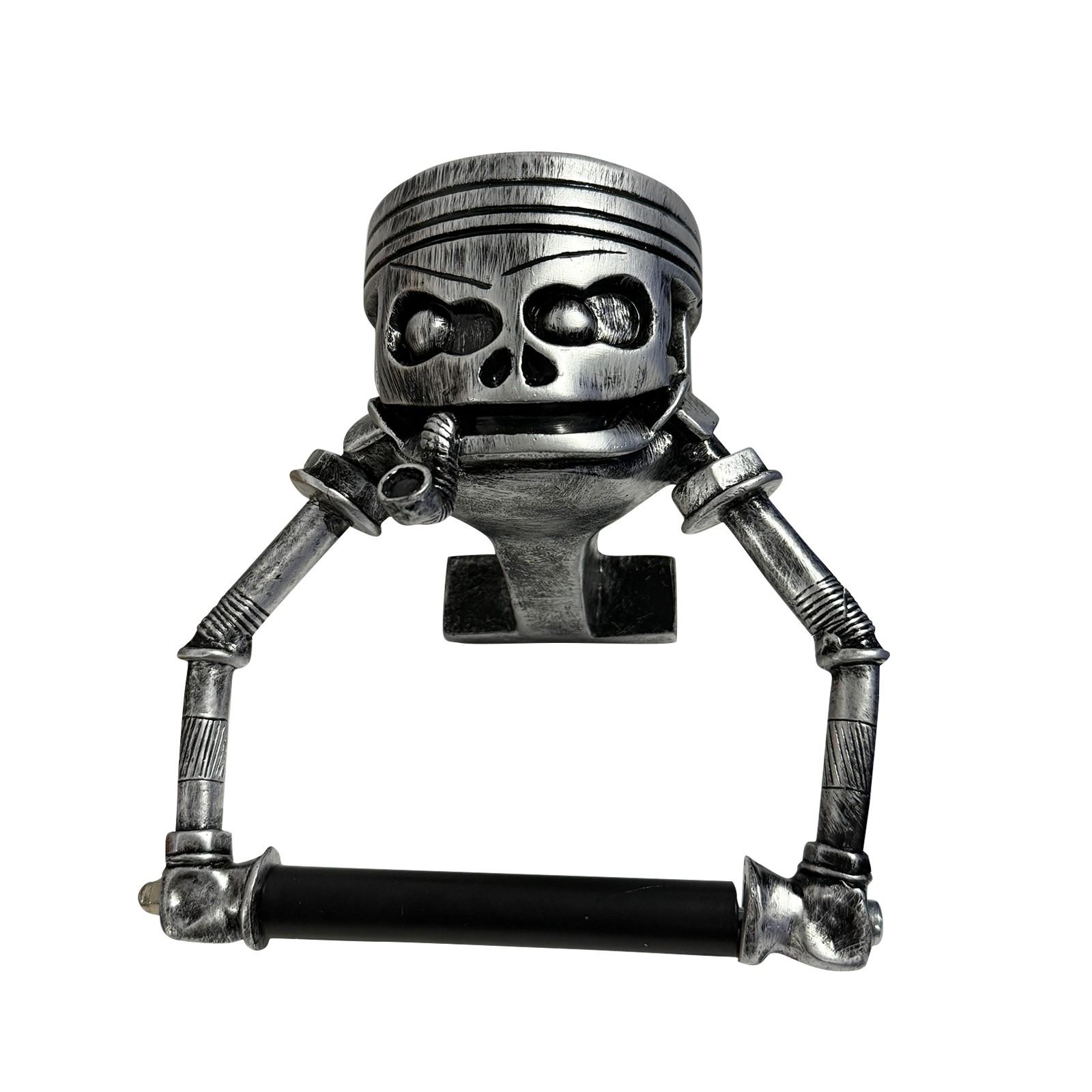 

Забавный держатель для бумажных полотенец, украшение для ванной комнаты, держатель для бумажных полотенец из нержавеющей стали One Size