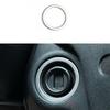 Ignition Switch Start Button Frame Trim For Benz E-Class 2009-2015 Silver Steel