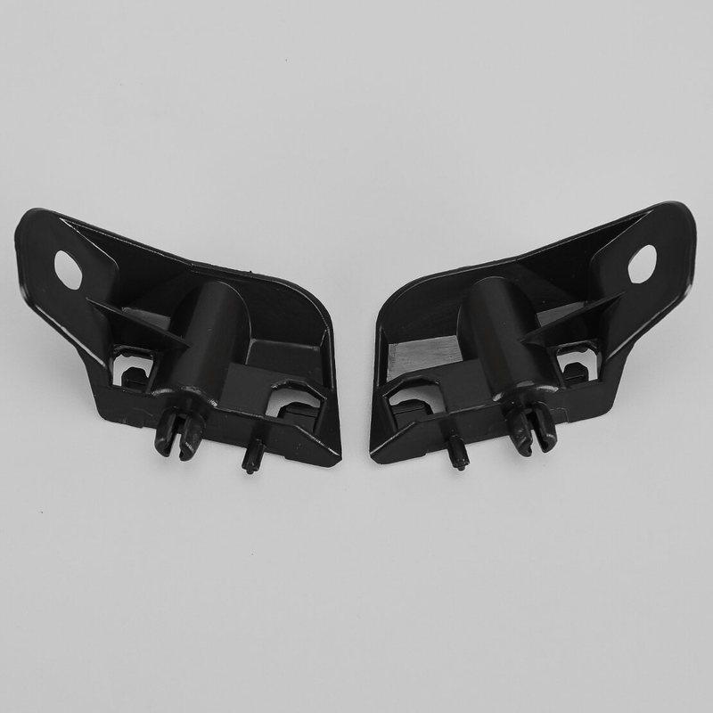 71237T24T01 71232T24T01 1 Pair Left & Right Grille Decorative Frame Gasket Spacer Fit for Honda Civic - Black ABS
