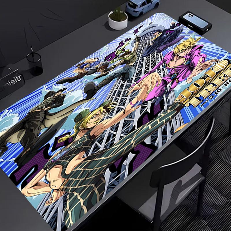 JoJo's Bizarre Adventure Mouse Pad - Non-Slip Rubber Base, Smooth Surface for Work,Gaming,Office,And Home Use, Desk Mouse Pad