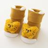 1 Paar elastische, dickere Babysocken aus Baumwolle, schöne, gut gewebte Kleinkindsocken für zu Hause