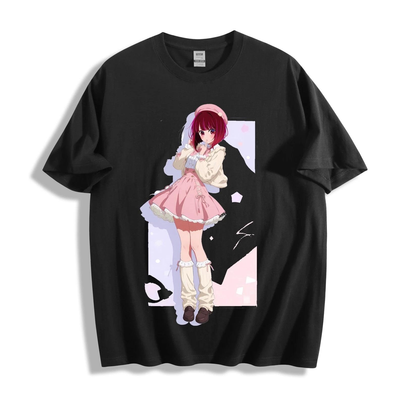 Kana Arima Kawaii Fashion T-Shirt – Soft Girl Anime Streetwear Tee M