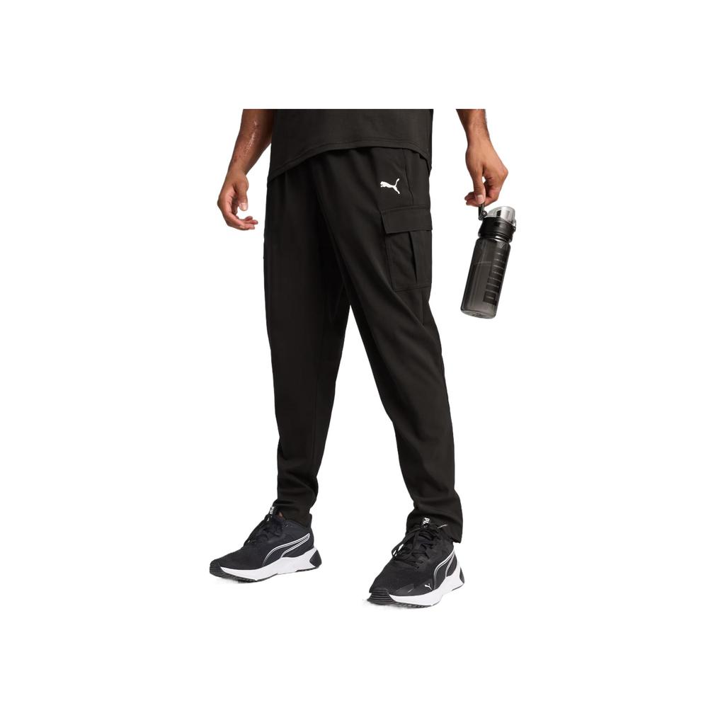 Puma Drycell Tad Tech Casual Comfortable Versatile Fashion Work Pants Men Pants Black 526136-01