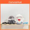 And Deepspace Love Series Peripheral Snowmen Bird Plush Doll Keychain Pendants