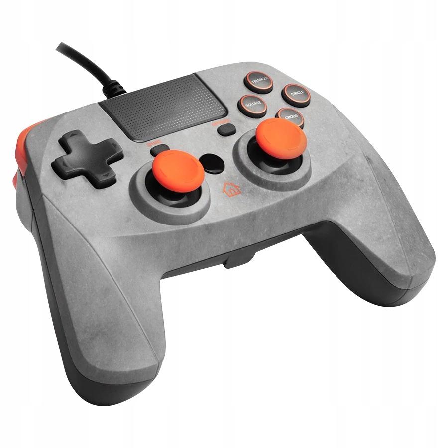 SNAKEBYTE GAME:PAD 4 S ROCK (GRAY ORANGE)