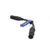 Eonvic 4-Pin XLR Male to 3-Pin XLR Female 24V DC Power Cable for Cameras (4-Pin XLR Male to 3-Pin XLR Female, 20CM)