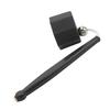 Pool Cue Chalk Holder Cover Octagonal Design Lightweight Black Plastic Pool Chalk Holder for Billiard