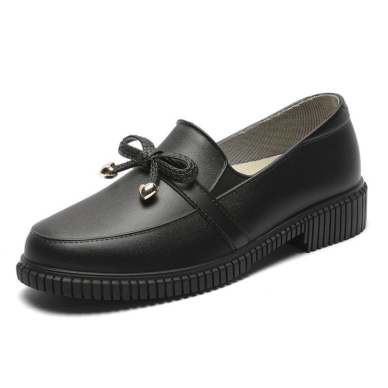 

Women s Korean Style Bow Rain Boots - Fashionable, Versatile, Low-top, Waterproof, Non-slip Rubber Shoes 35
