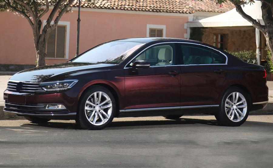 Молдинг дверной SD/SW (8 шт, нерж) Carmos - Турецкая сталь для Volkswagen Passat B8 2015-2023 гг
