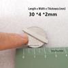 N52 Super Strong Neodymium Iron Boron Magnet, Rectangular 25x30x100mm, Permanent Magnetic Steel Sheet.