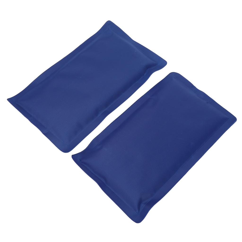 2pcs Gel Ice Packs Resuable Hot Cold Gel Cold Compress Medical Ice Packs for Swelling Bruises