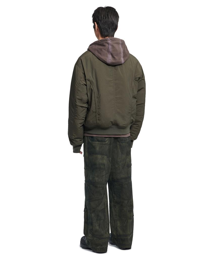 Nomaenyueol Painted Cargo Pants - Khaki