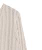 HARDCORE HAPPINESS Damaged Slit V-Neck Knit Top_Ivory