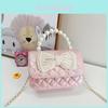Cinderella Prinzessinnen-Handtasche für Mädchen, süße kleine Schultertasche aus PU-Leder für den täglichen Gebrauch
