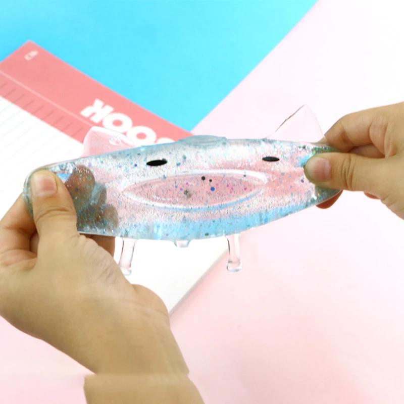 Non-Toxic Squeeze Toys Pig Ball Toy Anti Stress Squishy Squeeze Pig Children Gift Kawaii Fidget Toy Pig Creative Design For Sdudents Kids