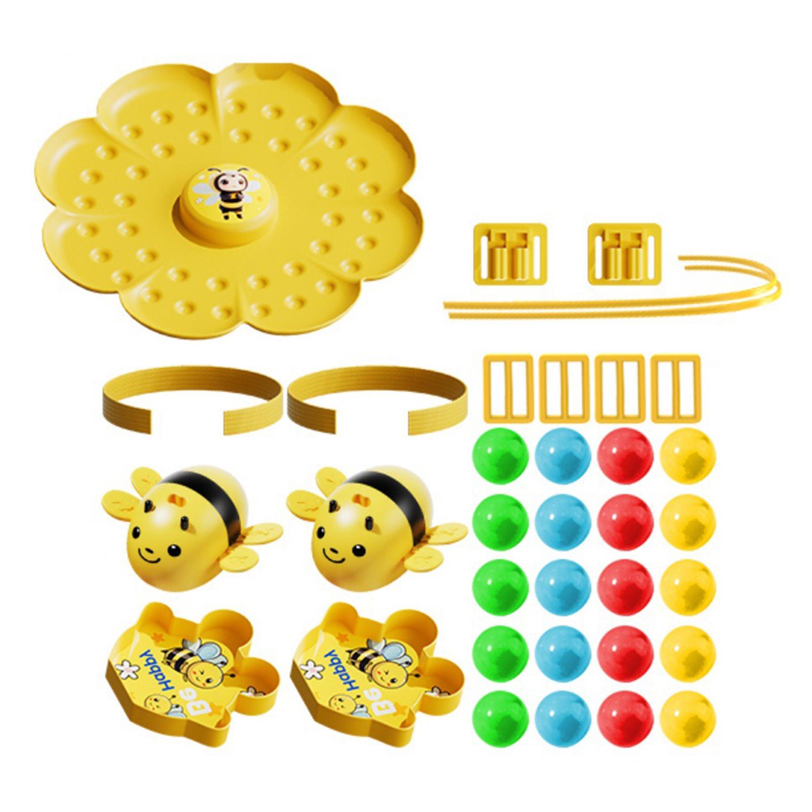 

Fun Family Gathering Educational Kids Board Game Cute Bees Shape Board Game Family Bonding Time