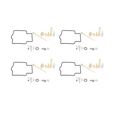 4Set Carburetor Repair Kits Motorcycle Accessory Fit for Kawasaki ZZR400 1990‑2006