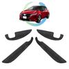 Ruiya Nissan Aura Notebook Aura Dedicated Door Kick Guard, Door Trim Guard, Carbon Style