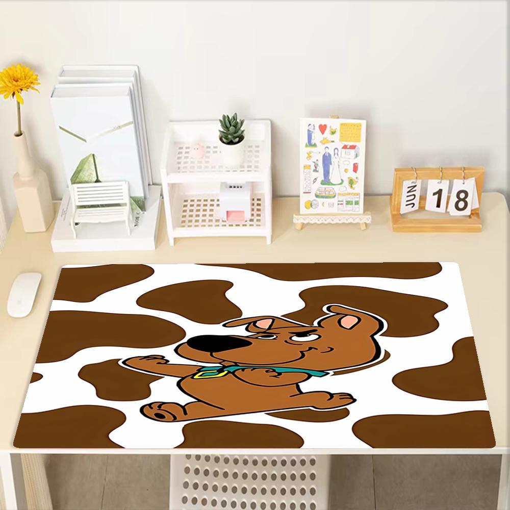 Scooby Doo Theme Mouse Pad, Non Slip Rubber Base, Multifunctional Office & Home Decor, Perfect for Workspace Personalization.