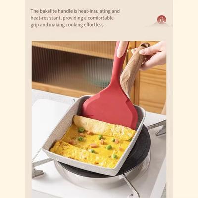 Japońska patelnia Tamagoyaki Maifan Stone Nieprzywierająca patelnia do roladek jajecznych Steku Śniadania