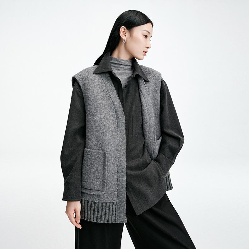 Women s Winter 2025 Loose Drape Shirt – Versatile, Simple, Casual Fashion Top Medium