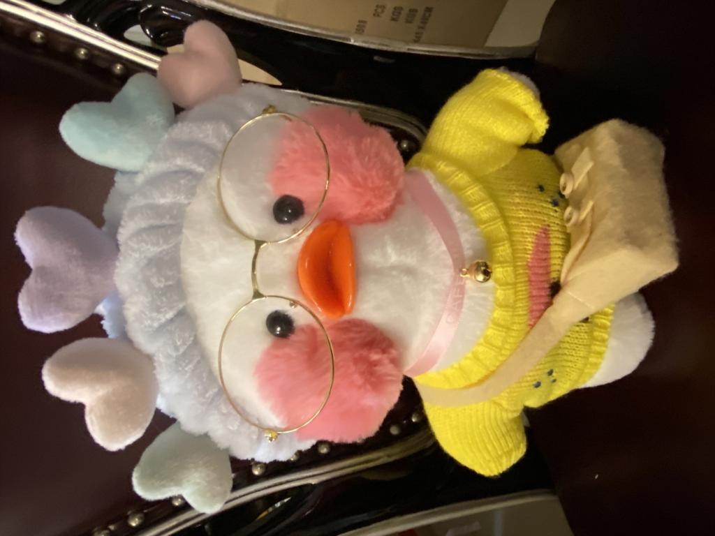 30cm Cute Lalafanfan Stuffed Soft Doll Plush Toy Kawaii Aminal Toys Girl Dressing Wearing Clothes Birthday Gifts