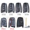 Car Key Fob Case Shell Housing For Hyundai Santa Fe Sport Equus Centennial Grandeur Azera Genesis G80 2013-   Ix45