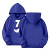 Cute Hoodies For Teen Children Trendy Preppy Hooded Sweatshirts Oversized Long Sleeve Shirts Clothes For Children