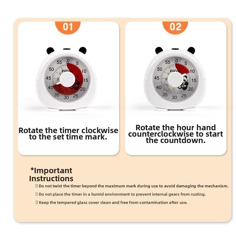 Silent Visual Timer Self Discipline Electronic Children's Timer Kitchen Timer  Elementary School