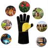 2025+ BBQ Heat Gloves Long Sleeve BBQ Gloves Welding Gloves