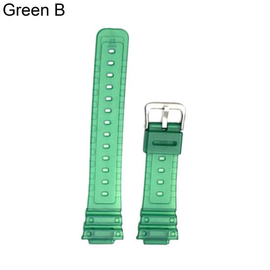 Uhrenarmband, weiches, wasserdichtes Harz, 16 mm, Sport-Tauch-Ersatzarmband, kompatibel mit der Casio 9052 5600 6900-Serie