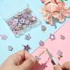 20pcs Elegant Enamel Charm Set, Jewelry Making Accessories Pendant,  for DIY Small Gifts for Friends and Family