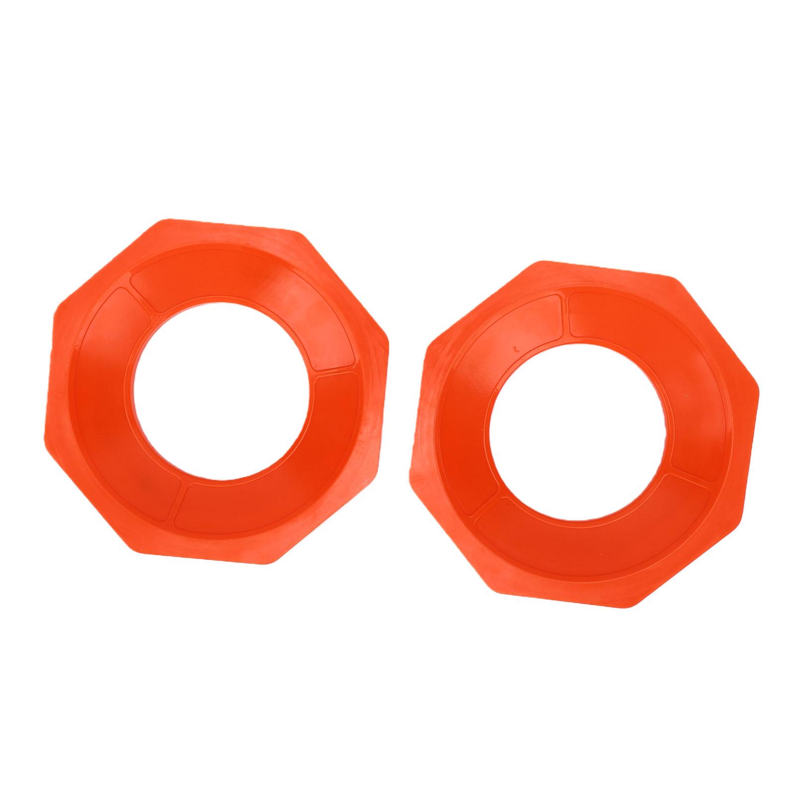 Ball Cup Display Stand Plastic Universal Anti Slip Hexagonal Sports Ball Holder Stand with Sandpaper for Display