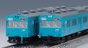 TOMIX N Gauge JR 103 Series JR West Japan SpecificationBlack SashSky Blue Basic Set 98495 Railway Model Train