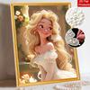 Disney Pearl Painting Handmade Rapunzel Princess Pearl Kit Home Decoration Painting