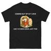 Jesus Coming Out Of My Cave And Ive Been Doing Just Fine Tshirt Trendy Easter Clothing Faithbased Tee Christian