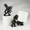 2PCS/SET Cute Simple Animal Tissue Holder -Minimalist And Practical Paper Roll Holder An Ideal Creative For Holiday Gift Idea
