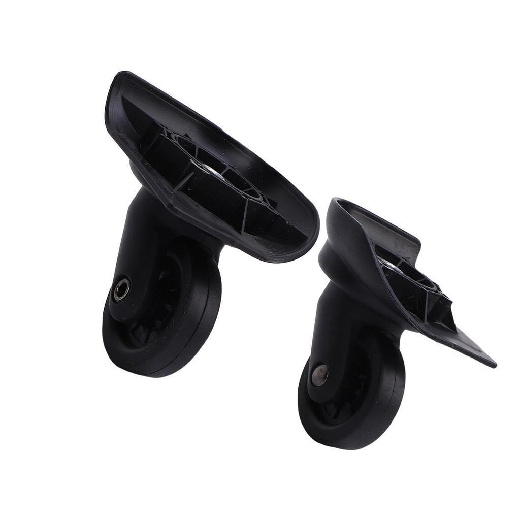 2pcs Suitcase Wheels Replacement for Z94 Mute Shock Absorption ABS Universal Rotation Casters Spare Parts