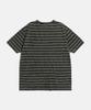 ESPIONAGE (Standard Fit) Vintage Washed Border Tee Black