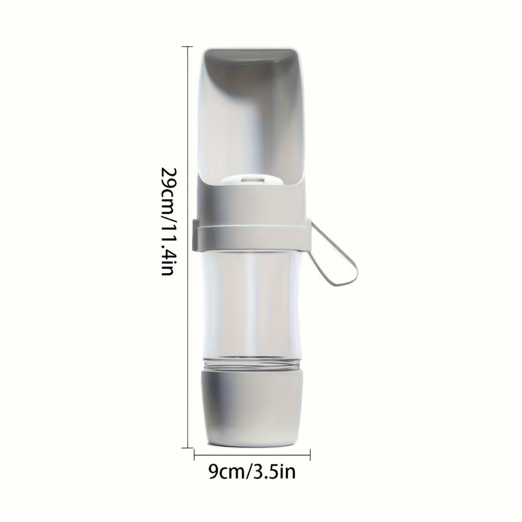 Leak Proof Portable Dog Water Bottle Foldable Travel Cup With Carry Strap Durable Plastic Pet Hydration System For Outdoor Use